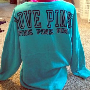 Victoria secret pink crew neck sweatshirt