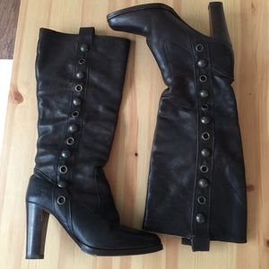 Heeled Frye boots