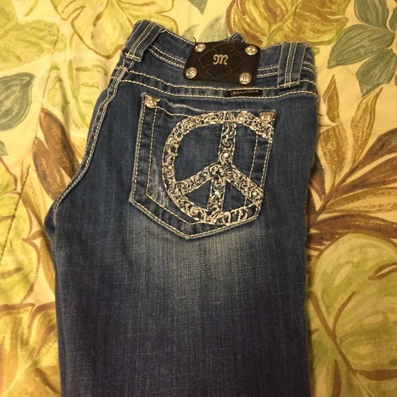 Miss Me Peace Jeans