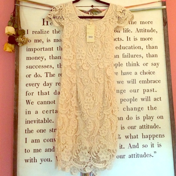 LOVEPOINT short sleeve crochet dress!