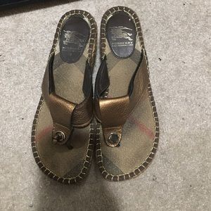 Burberry sandals