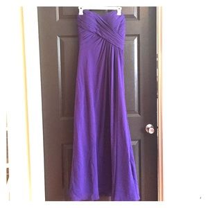 Purple Bill Levkoff bridesmaid dress Sz. 8