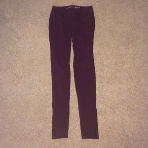 American Eagle Super stretch jeggings