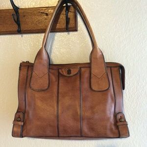 Fossil VRI Vintage Reissue leather satchel