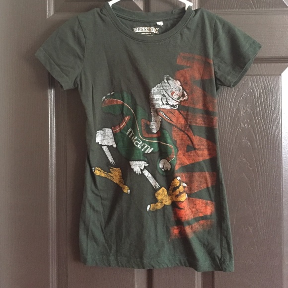 University of Miami tee Sz. S