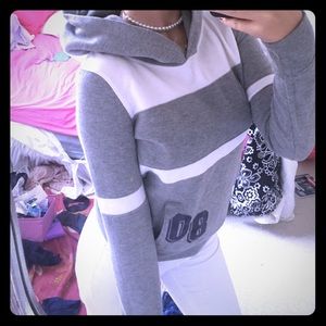 PINK adorable gray hoodie 💕
