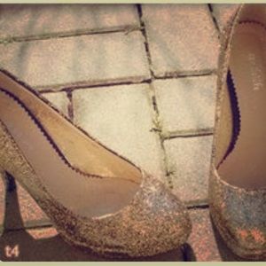 Glitter heels