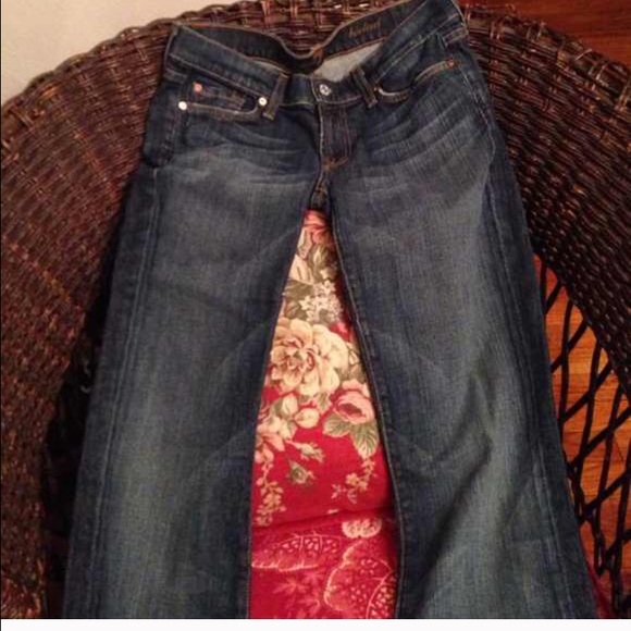7 for all Mankind dark boot it denim