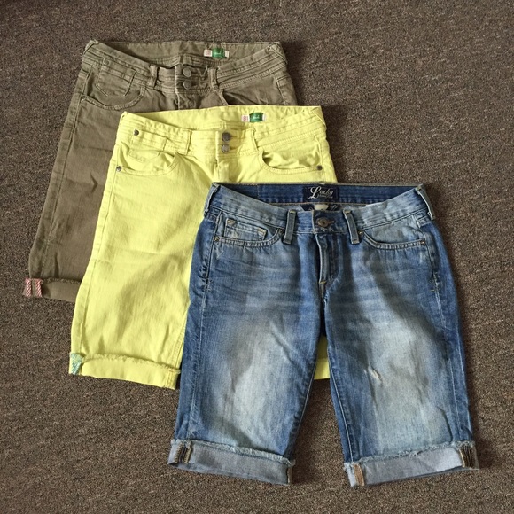 Lucky brand and Ett Twa shorts