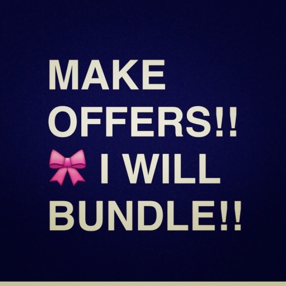I'll always accept and reasonable offers :)