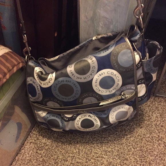 Coach diaper bag