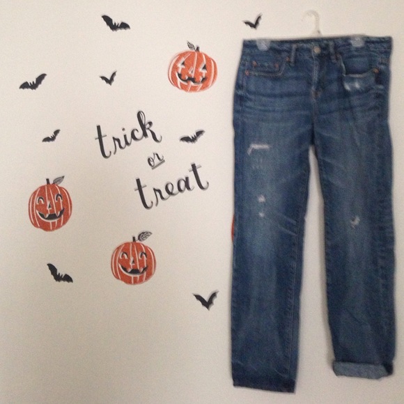 American Eagle Ex-boyfriend cropped jeans
