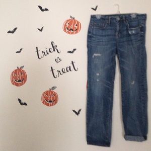 American Eagle Ex-boyfriend cropped jeans