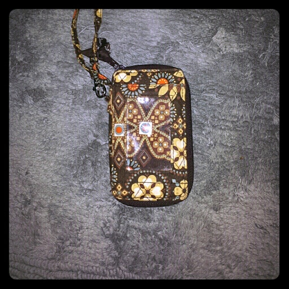 Vera Bradley Wristlet in Canyon print