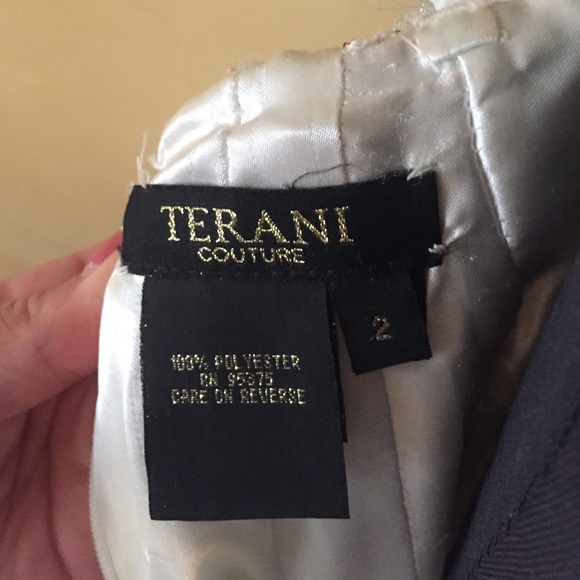 Terani couture dress size 0-2 - Picture 2 of 4