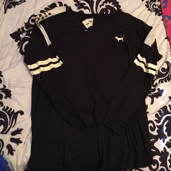 PINK Victoria's Secret Tops - Victoria's Secret pink shirt