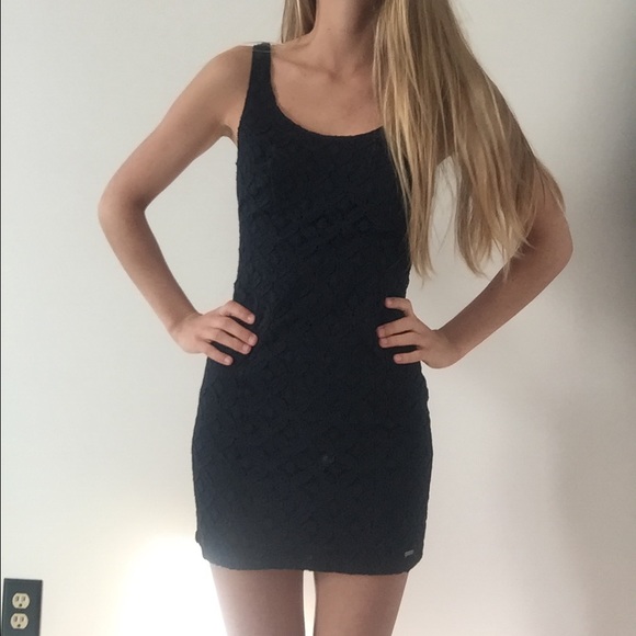 Hollister lace bodycon dress