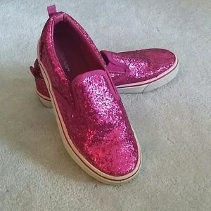 Sparkle slip-ons sz. 2