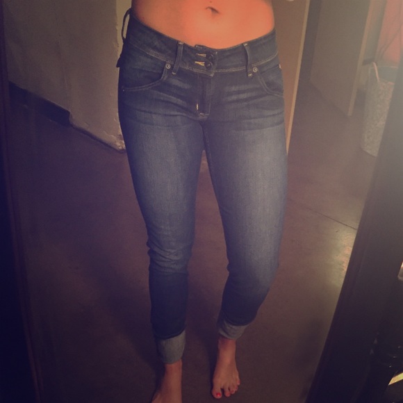 Hudson straight leg jeans