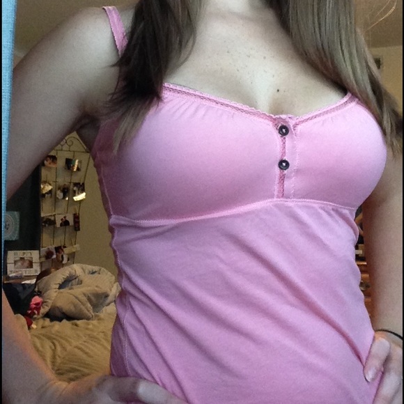 Lucky Brand pink tank top