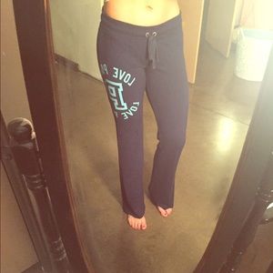 Cotton flare house pants. PINK