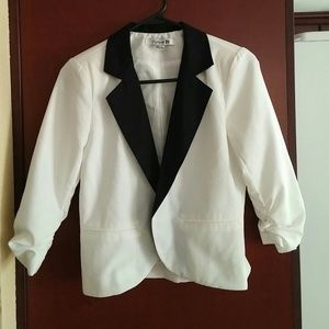 White blazer