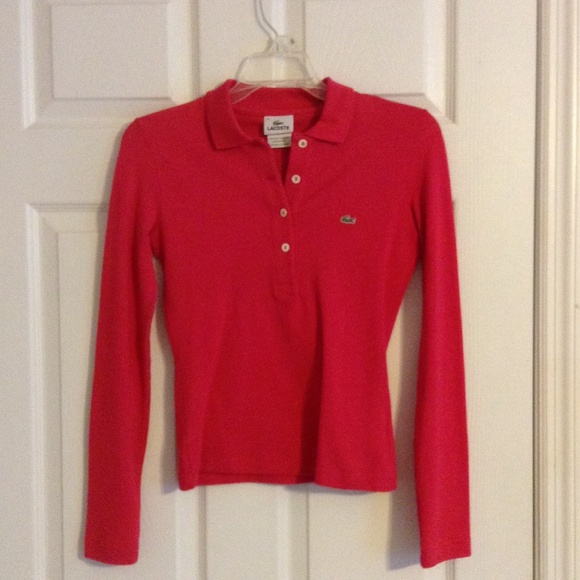 Lacoste long sleeve polo