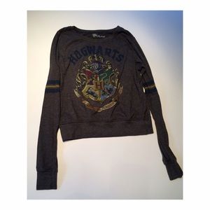 Harry Potter long sleeved crop top
