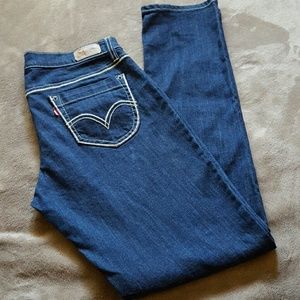 NWOT Levis dark wash skinny jeans