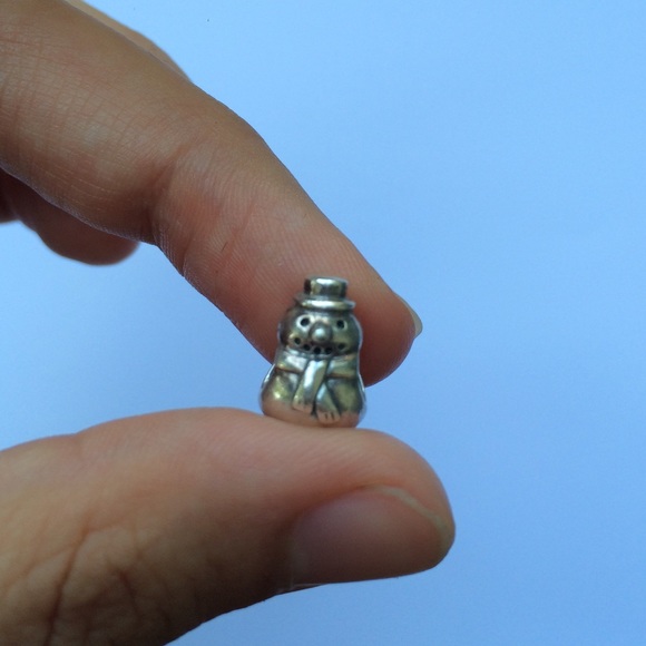 "Snowman" Pandora Charm