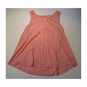 Pink floral summer tank