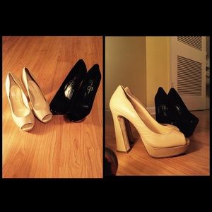 Gianni Bini Pump/Jessica Simpson platform wedge