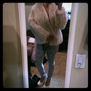 REAL Fox Fur WINTER COAT