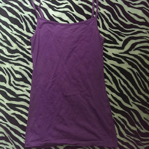 Purple Spaghetti Strap Top