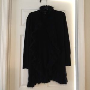 WHITE HOUSE BLACK MARKET LONG SWEATER CARDIGAN..