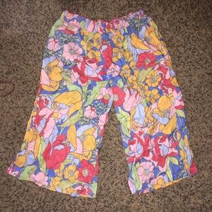 Anthropologie Capri pajama bottoms