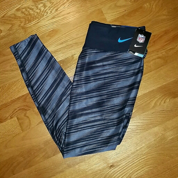 Nike Pants - NWT Nike tights carolina panthers