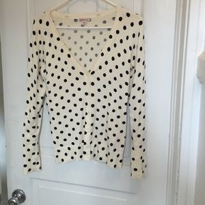 Polka Dot Cardigan