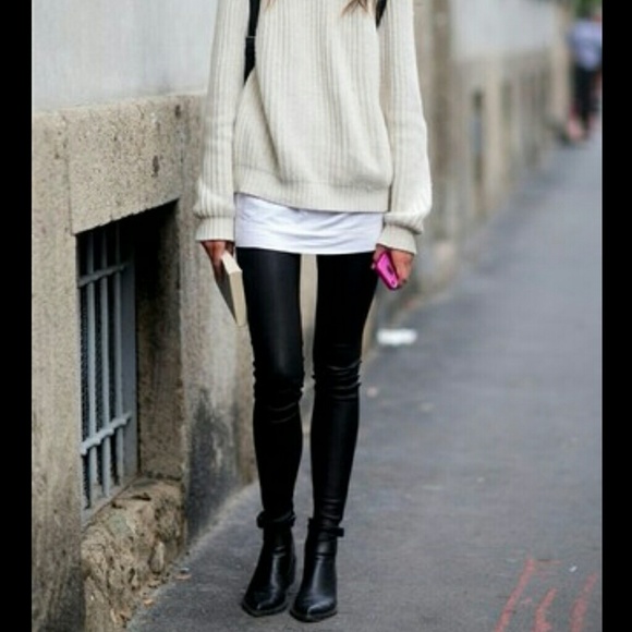 Leather ankle boots