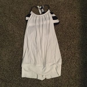 Worn once white lulu.
