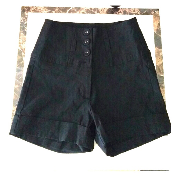 High waisted shorts