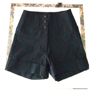 High waisted shorts