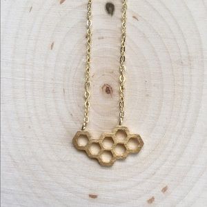 Honeycomb necklace