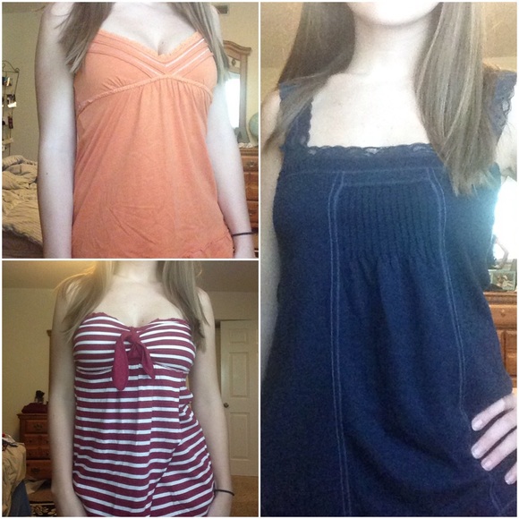 THREE!! Hollister tops 💕
