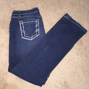 BKE mid-rise boot cut jeans