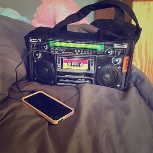 Boombox Purse (FUNCTIONAL!)