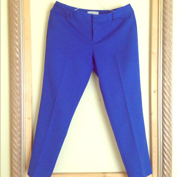 GAP Pants - Gap Slim Cropped Blue Pants