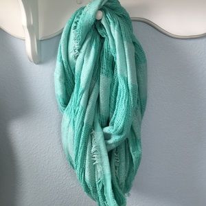 pretty teal scarf