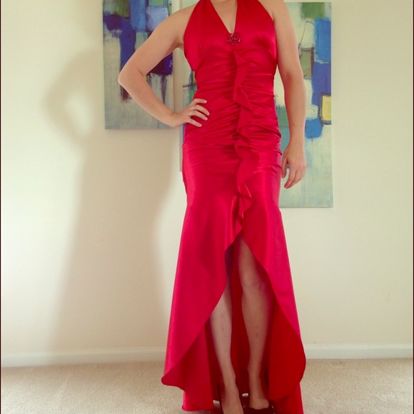 🎉HP🎉 Jessica McClintock Elegant Red Dress