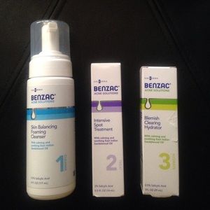 Benzac Acne Solutions Set + Lait-Crème Moisturizer